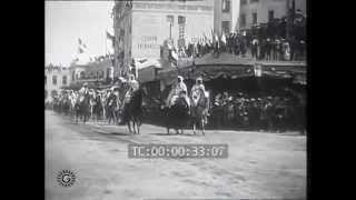 LE MARECHAL LYAUTEY NOMME RESIDENT GENERAL AU MAROC 1912 [upl. by Carley515]