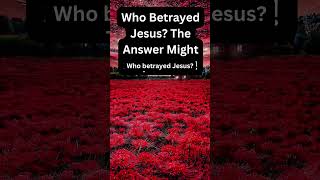 Who Betrayed Jesus Learn About Judas’ Role 🧟‍♂️💰 Judas JesusBetrayal BibleStory [upl. by Aidnic466]