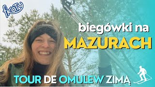 Zamiast w góry  na NARTY na MAZURY BIEGÓWKI po lesie Pomysł na ferie na Mazurach z całą rodziną [upl. by Vani]