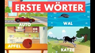 Erste Wörter Lernen  4 KIDS [upl. by Ail]