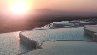 Pamukkale  Hierapolis the quotCotton Castlequot in Turkey music video [upl. by Bloch934]