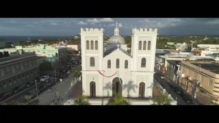 Puerto Rico desde el AirePueblo de Isabela en 4K [upl. by Akcirederf887]