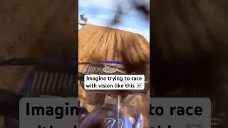 What it’s Like Riding with Dirty Goggles pov gopro motocross dirtbike racing moto goggles [upl. by Oninotna]