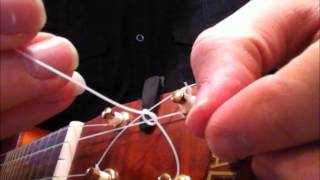 How To Restring a Soprano Ukulele [upl. by Dadirac767]