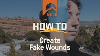 Wilderness Medicine  How NOLS Instructors Create Fake Wounds [upl. by Einnoc942]