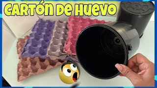 Ya NO ⚠️ TIRES más tus CUBETAS de CARTÓN DE HUEVO Sin Antes Ver esto 😱 Te Sorprenderá el Resultado👌 [upl. by Iznek622]