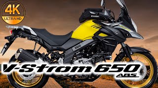 VStrom 650 xt Suzuki 2023  Ficha Técnica Precio Análisis [upl. by Aimil401]