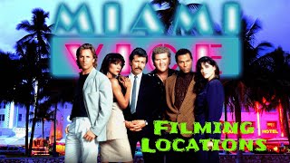 Miami Vice  Season 1  Filming Locations [upl. by Nabla]