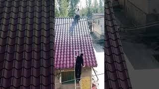 Roof leakage repairing process goodtools short [upl. by Aihsetal]