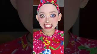 Esto parece no ser maquillaje 😳 maquillaje videosdivertidos makeuptransformation [upl. by Eirrehs135]