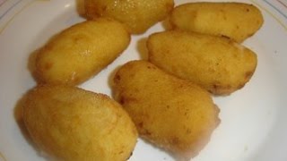 Croquetas de marisco [upl. by Nilrev]