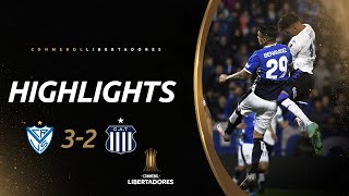 VÉLEZ 3 X 2 TALLERES  MELHORES MOMENTOS  CONMEBOL LIBERTADORES 2022 [upl. by Ydeh]