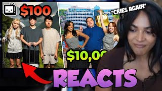 Sydeon REACTS to OFFLINETV 10000 vs 100 VACATION [upl. by Brunella]