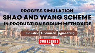 Process Simulation Hysys In Production Sodium Methoxide with Shao and Wang Scheme [upl. by Grantham]