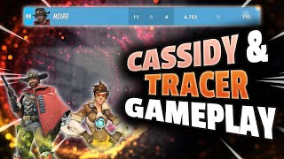 Overwatch 2 DPS Ranked Gameplay CassidyTracer [upl. by Ahsiliw]