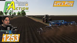 LS19 1253 Grasernte und Felder zusammenlegen NF Marsch 4fach Landwirtschaft Simulator 19 mod map [upl. by Adnih]