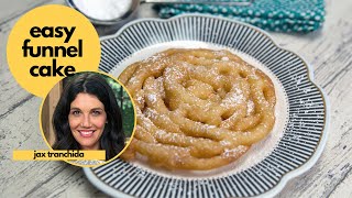 Funnel Cake Made EASY With Pancake Mix [upl. by Enalb]