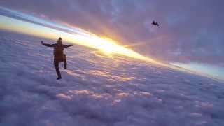 Sunset skydive [upl. by Somar]