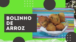 Receita de bolinho de arroz super fácil e vegana [upl. by Aynor]