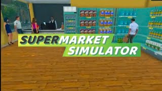 Bankcrft huye to kya hua Fir se nai Suruvat karenge Supermarket Simulator Part 2  mrtej01 [upl. by Terb]