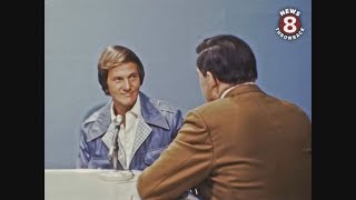 Singer actor Pat Boone interview at TV 8 in 1973 [upl. by Arva]