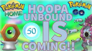 Hoopa Unbound Raids Coming Meltan Box with Switch Pokemon Home Level 50 Leak updates Pokemon Go [upl. by Sheya919]