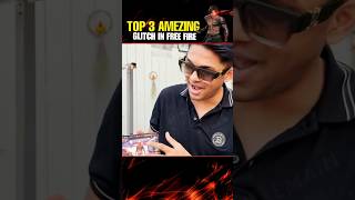 OMG😲 TOP 3 AMEZING GLITCHES IN FREE FIRE 🤯😱freefireviralshortsshorts [upl. by Ahsenroc179]