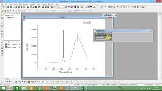 Band Gap Eg calculation from Photoluminescence PL Spectra [upl. by Nesila]