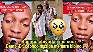 Amaziga ewa Dr cephco akatambi kalese obuzibu 😭 Ebivudde mu court pastor bujingo ne makula Biranze [upl. by Haelak]