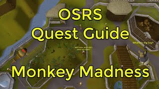 OSRS  Monkey Madness 1 Quest Guide [upl. by Faruq]