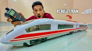 RC Biggest Modified Bullet Train Unboxing amp Testing  Chatpat toy tv [upl. by Esened]