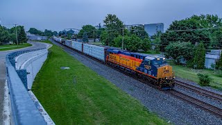 Northwest Ohio trains Spring 2024 Part 2 [upl. by Cherish259]