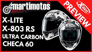 PREVIEW  XLITE X803 RS ULTRA CARBON CARLOS CHECA 60 [upl. by Fiann]