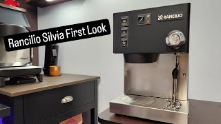 Rancilio Silvia Unbox  First Look  Espresso [upl. by Ahsiemak]