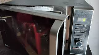 How To Preheat LG Microwave Convection Oven 28L [upl. by Tybalt]