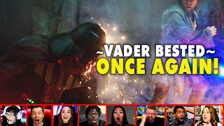 Reactors Reaction To Obi Wan FINALLY Defeating Vader On Obi Wan Kenobi Episode 6  Mixed Reactions [upl. by Neelear]