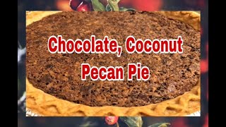 Decadent Chocolate Coconut Pecan Pies  EATMAS Collab with Alex is Bored [upl. by Nobell194]