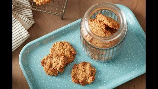 Peanut butter banana oatmeal breakfast cookies [upl. by Naam]