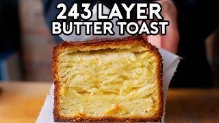 243 Layer Butter Toast  Anything With Alvin [upl. by Janeta]