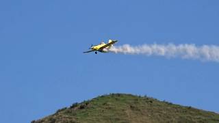 Rural Aerial Cooperative Limited Pahiatua Air Tractor AT402B ZKRUR Topdressing South Manakau [upl. by Darrick808]