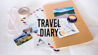 Travel Diary HowTo [upl. by Notfilc]