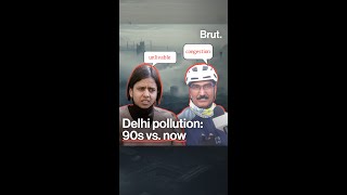 Delhi pollution 90s vs now [upl. by Atiloj]