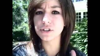 Ive Never Had A Twitter  Christina Grimmie [upl. by Annaeg]