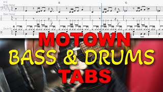 A Typical Motown Exercise  Bass and Drums [upl. by Milano]