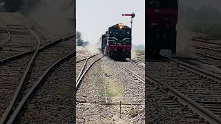 Pakistans Top Train at 115 kmh Speed expresstrain railfans viralshort [upl. by Atena]