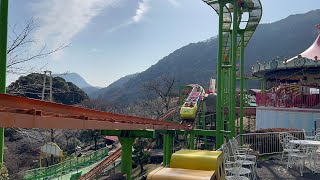 Jet Coaster Rakutenchi Park  Beppu Japan [upl. by Mcclish265]