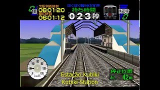 Densha de Go 64  Nintendo 64  HK100  Linha Hokuhoku Diagram 2 [upl. by Onirefes537]