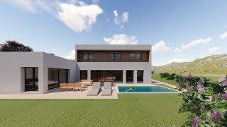 Maison au design moderne de 140m² avec piscine à Biviers par GAÏA RÉALISATION [upl. by Narat]