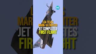 LCA Tejas Mark 1A Fighter Jet Completes First Flight In Bengaluru  Watch [upl. by Mayer]