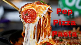 Pepperoni Pizza Pasta Best of Both Worlds Combined [upl. by Yraht]